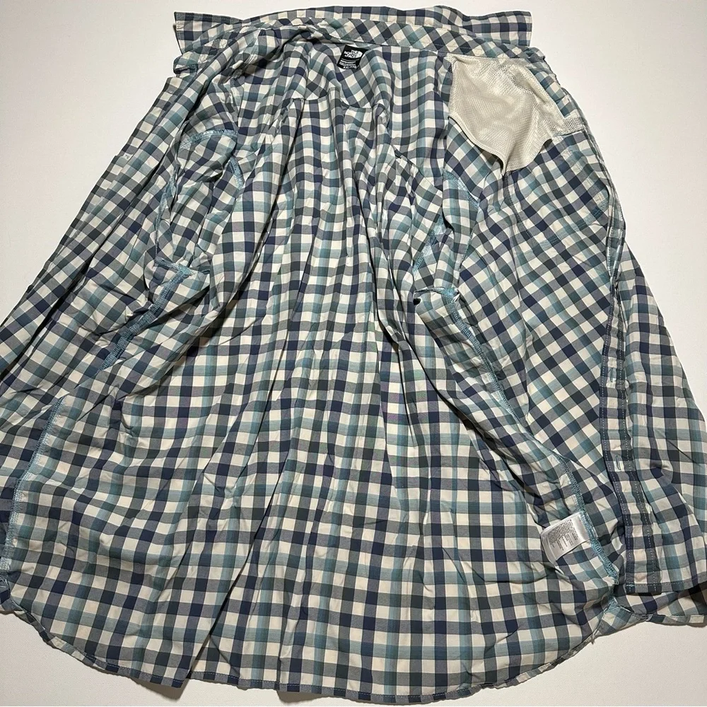 The North Face Short Sleeve Active Button Down Plaid Shirt - Mens XXL